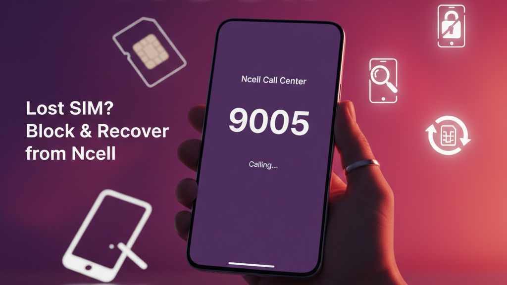 Lost Your Ncell SIM? How to Block and Replace Your Ncell Number Quickly (2026 Guide)