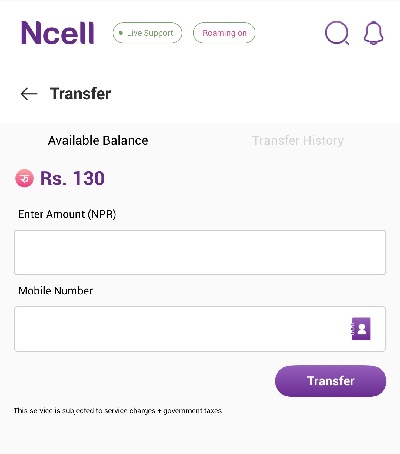How to Transfer Balance from Ncell Easily with the Ncell App!